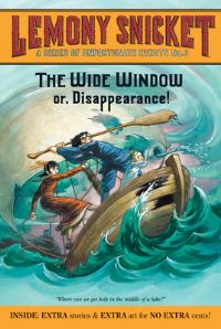 Book Cover for The Wide Window by Lemony Snicket, Brett Helquist