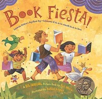 Book Cover for Book Fiesta! by Pat Mora, Rafael López
