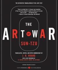 Book Cover for The Art of War by SunTzu