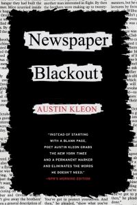 Book Cover for Newspaper Blackout by Austin Kleon