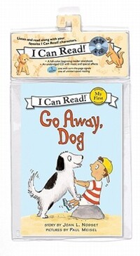 Book Cover for Go Away, Dog Book and CD by Joan L Nodset