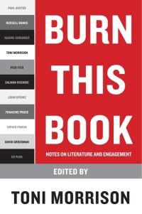 Book Cover for Burn This Book by Toni Morrison