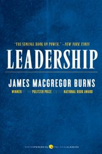 Book Cover for Leadership by James MacGregor Burns