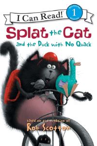 Book Cover for Splat the Cat and the Duck With No Quack by Rob Scotton