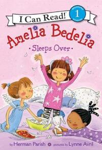 Book Cover for Amelia Bedelia Sleeps Over by Herman Parish, Lynne Avril