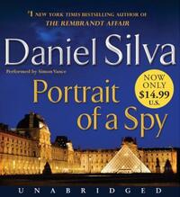 Book Cover for Portrait of a Spy by Daniel Silva, Simon Vance