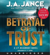 Book Cover for Betrayal of Trust Low Price CD by J A Jance