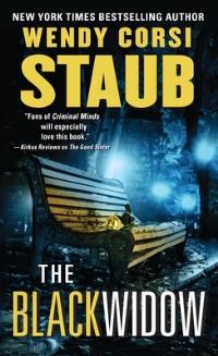 Book Cover for The Black Widow by Wendy Corsi Staub, Copyright Paperback Collection Library of Congress