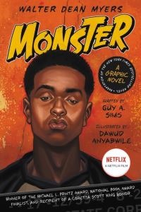 Book Cover for Monster by Guy A Sims, Walter Dean Myers