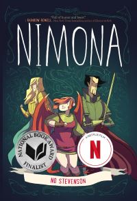Book Cover for Nimona by Noelle Stevenson