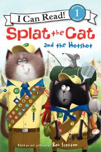 Book Cover for Splat the Cat and the Hotshot by Rob Scotton