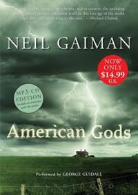 Book Cover for American Gods Low Price MP3 CD by Neil Gaiman