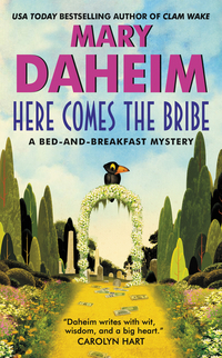 Book Cover for Here Comes the Bribe by Mary Daheim