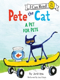 Book Cover for A Pet for Pete by Kim Dean, James Dean