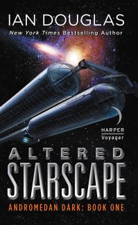Book Cover for Altered Starscape by Ian Douglas, Copyright Paperback Collection Library of Congress