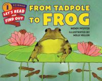Book Cover for From Tadpole to Frog by Wendy Pfeffer