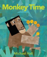 Book Cover for Monkey Time by Michael Hall