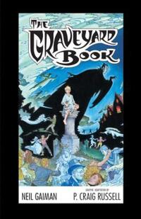 Book Cover for The Graveyard Book Graphic Novel by Neil Gaiman