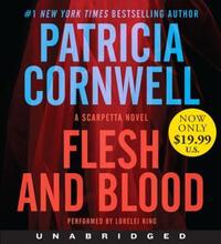 Book Cover for Flesh and Blood Low Price CD by Patricia Cornwell
