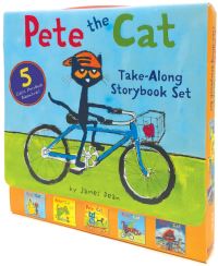 Book Cover for Pete the Cat Take-Along Storybook Set by James Dean, James Dean