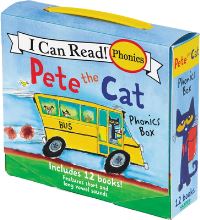 Book Cover for Pete the Cat 12-Book Phonics Fun! by James Dean, Kimberly Dean