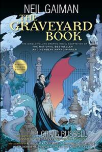 Book Cover for The Graveyard Book Graphic Novel Single Volume by Neil Gaiman