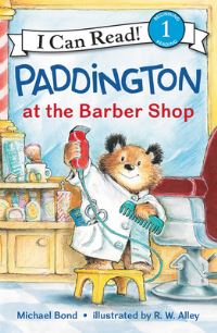 Book Cover for Paddington at the Barber Shop by Michael Bond