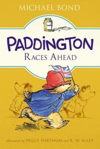 Book Cover for Paddington Races Ahead by Michael Bond