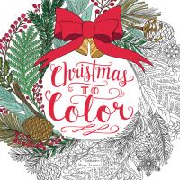 Book Cover for Christmas to Color by Mary Tanana