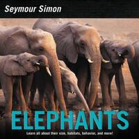 Book Cover for Elephants by Seymour Simon