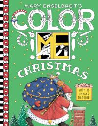 Book Cover for Mary Engelbreit's Color ME Christmas Coloring Book by Mary Engelbreit