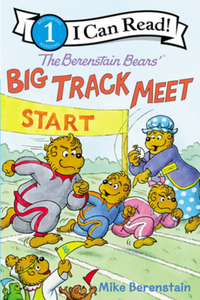 Book Cover for The Berenstain Bears' Big Track Meet by Mike Berenstain