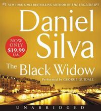 Book Cover for The Black Widow Low Price CD by Daniel Silva