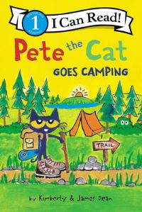 Book Cover for Pete the Cat Goes Camping by James Dean, Kimberly Dean