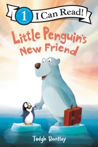 Book Cover for Little Penguin's New Friend by Tadgh Bentley