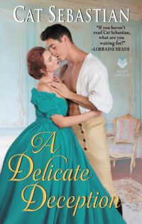 Book Cover for A Delicate Deception by Cat Sebastian