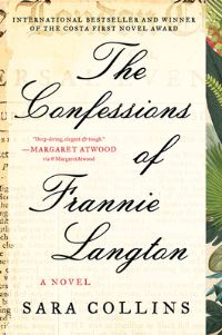 Book Cover for The Confessions of Frannie Langton by Sara Collins