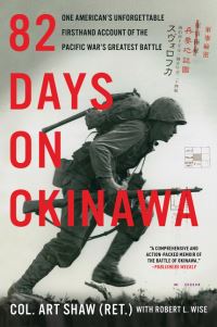 Book Cover for 82 Days on Okinawa by Art Shaw, Robert L Wise