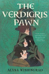 Book Cover for The Verdigris Pawn by Alysa Wishingrad