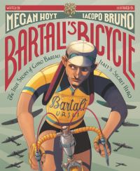 Book Cover for Bartali's Bicycle by Megan Hoyt