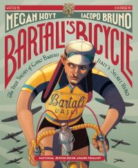 Book Cover for Bartali's Bicycle by Megan Hoyt