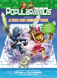 Book Cover for A Hole New Activity Book by Pat + Jen