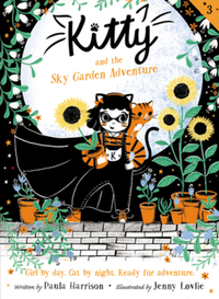 Book Cover for Kitty and the Sky Garden Adventure by Paula Harrison