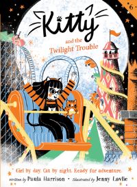 Book Cover for Kitty and the Twilight Trouble by Paula Harrison