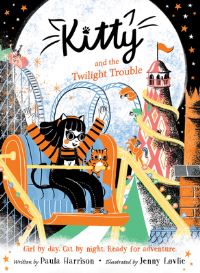 Book Cover for Kitty and the Twilight Trouble by Paula Harrison