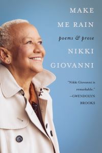 Book Cover for Make Me Rain by Nikki Giovanni