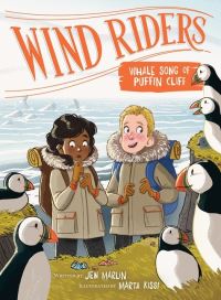 Book Cover for Whale Song of Puffin Cliff by Jen Marlin