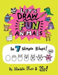 Book Cover for Let's Draw Fun Animals by Maddie Frost