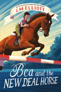 Book Cover for Bea and the New Deal Horse by Laura Elliott