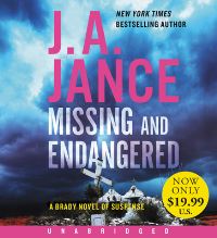 Book Cover for Missing and Endangered Low Price CD by J A Jance